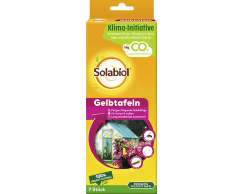 Gele platen Solabiol Natria 7 stuks