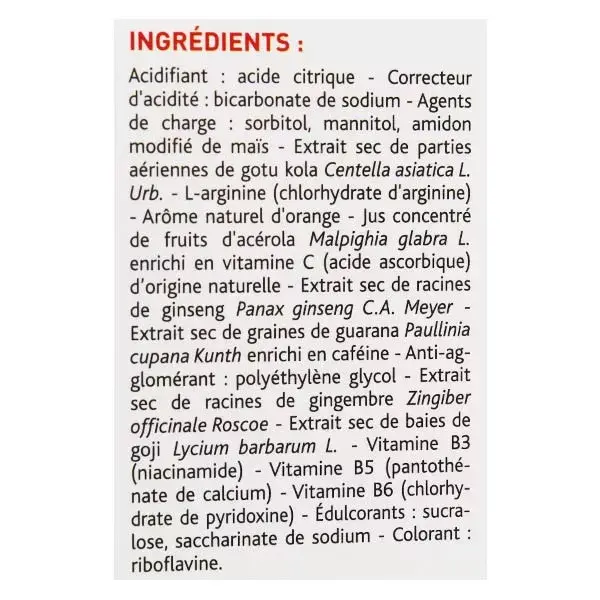 Nutreov Physcience Stim E Energy Booster 5G 20 comprimidos efervescentes