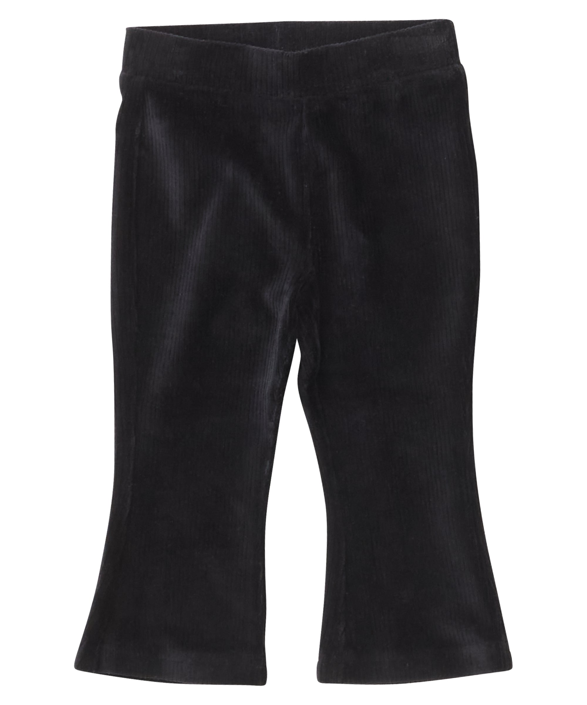 flared fit broek rib velvet