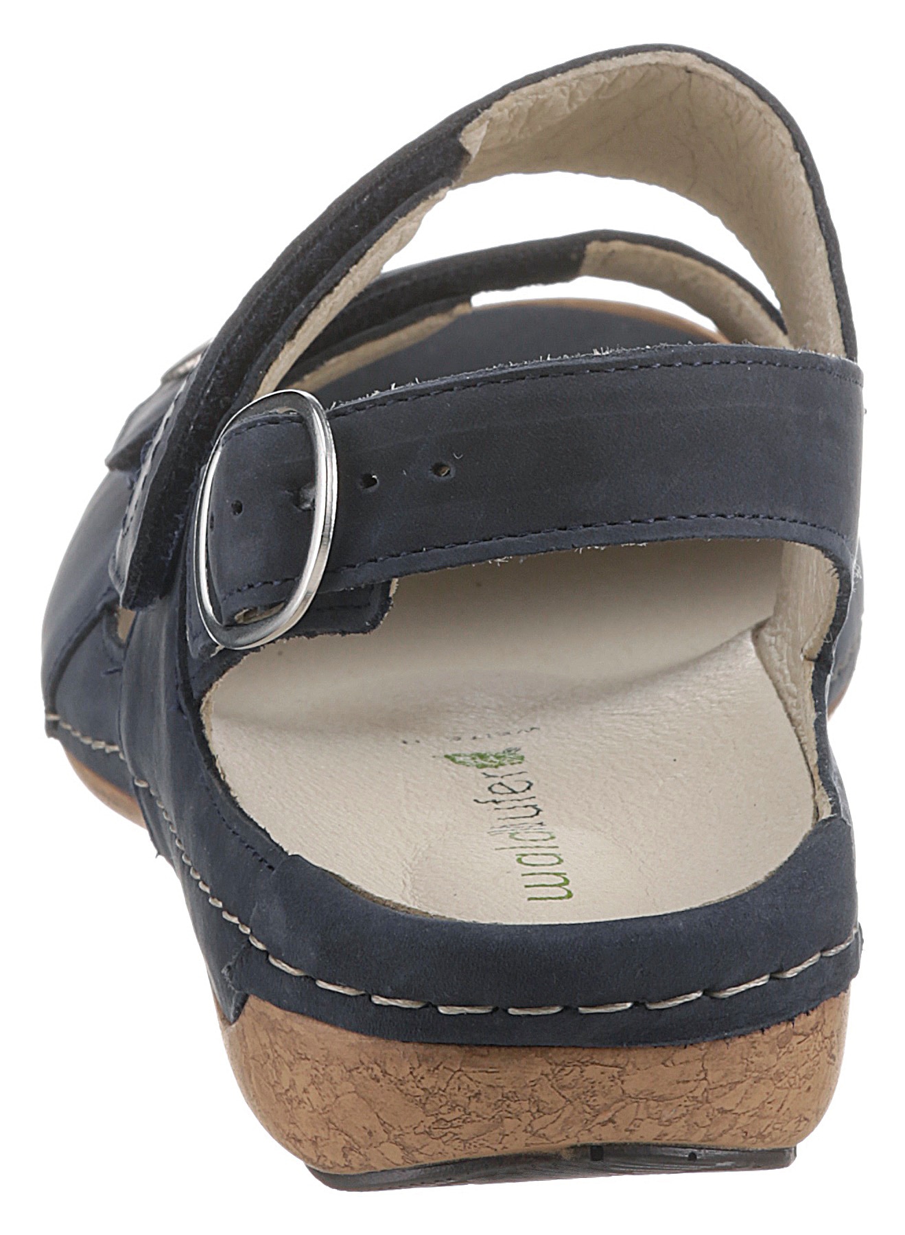 Waldläufer Riemchensandale »HELIETT«  , Sommerschuh, Sandalette, Keilabsatz, mit Wechselfussbett, H-Weite