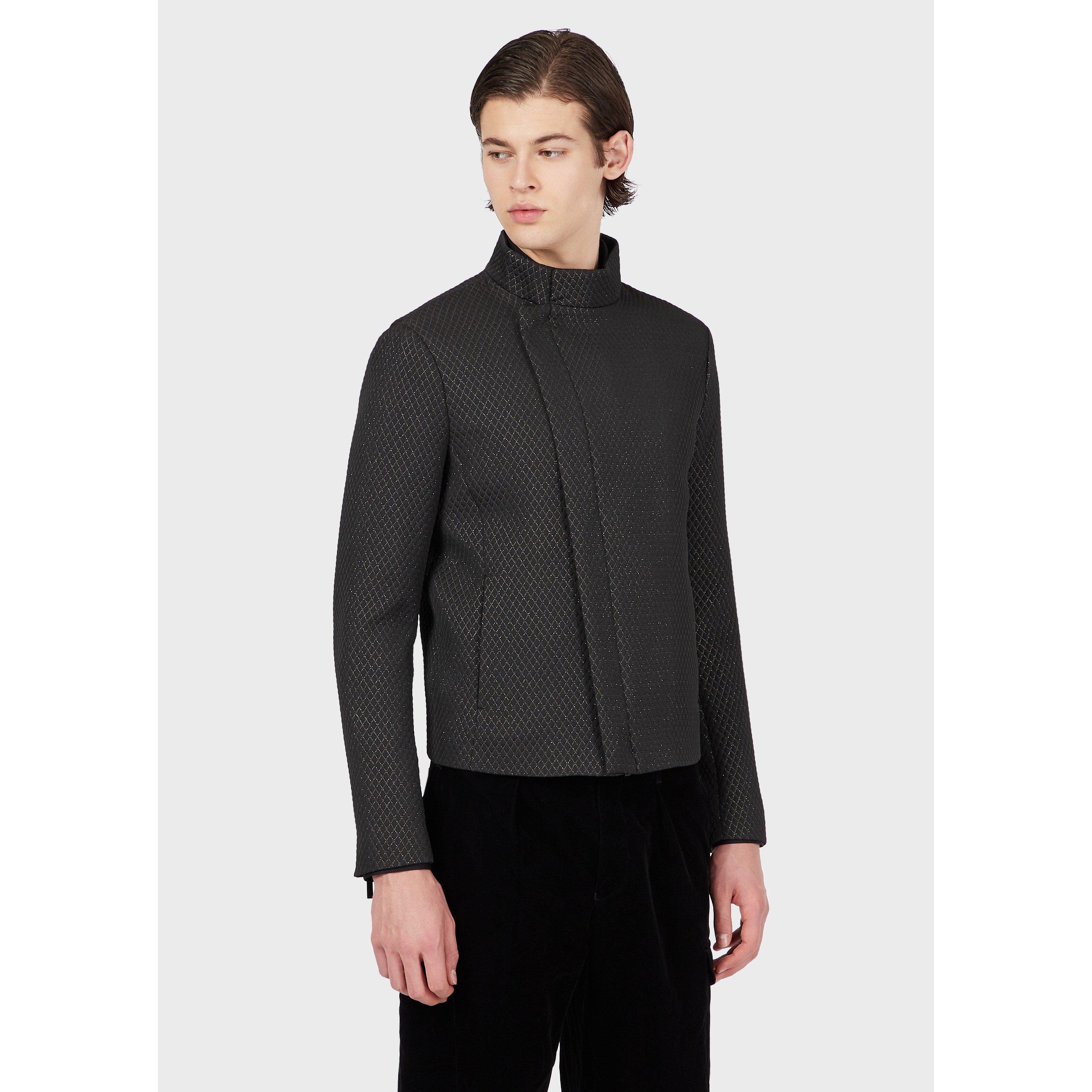 Emporio Armani Diagonal Zip Jacket