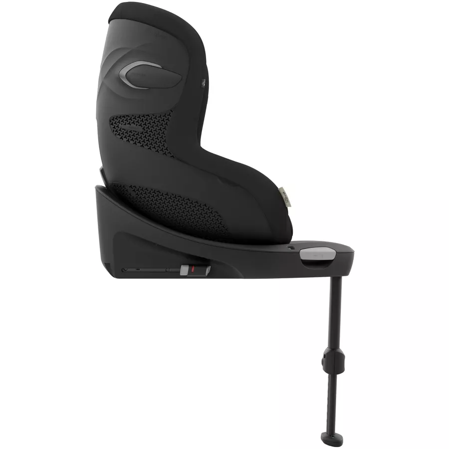 cybex GOLD Kindersitz Set Reboarder Sirona G inklusive Babyschale Cloud G inklusive Basisstation Base G Moon Black