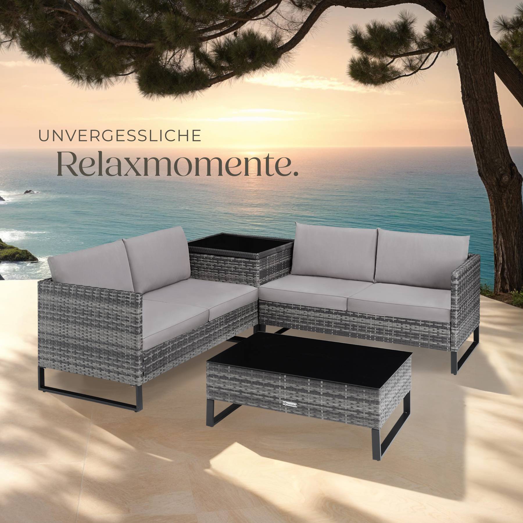 Rattan Lounge Ostuni