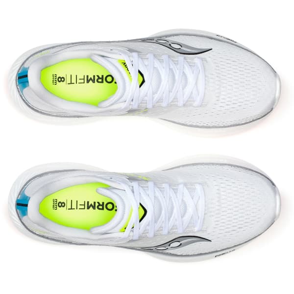 Chaussure running SAUCONY RIDE 17 WHITE/VIZI