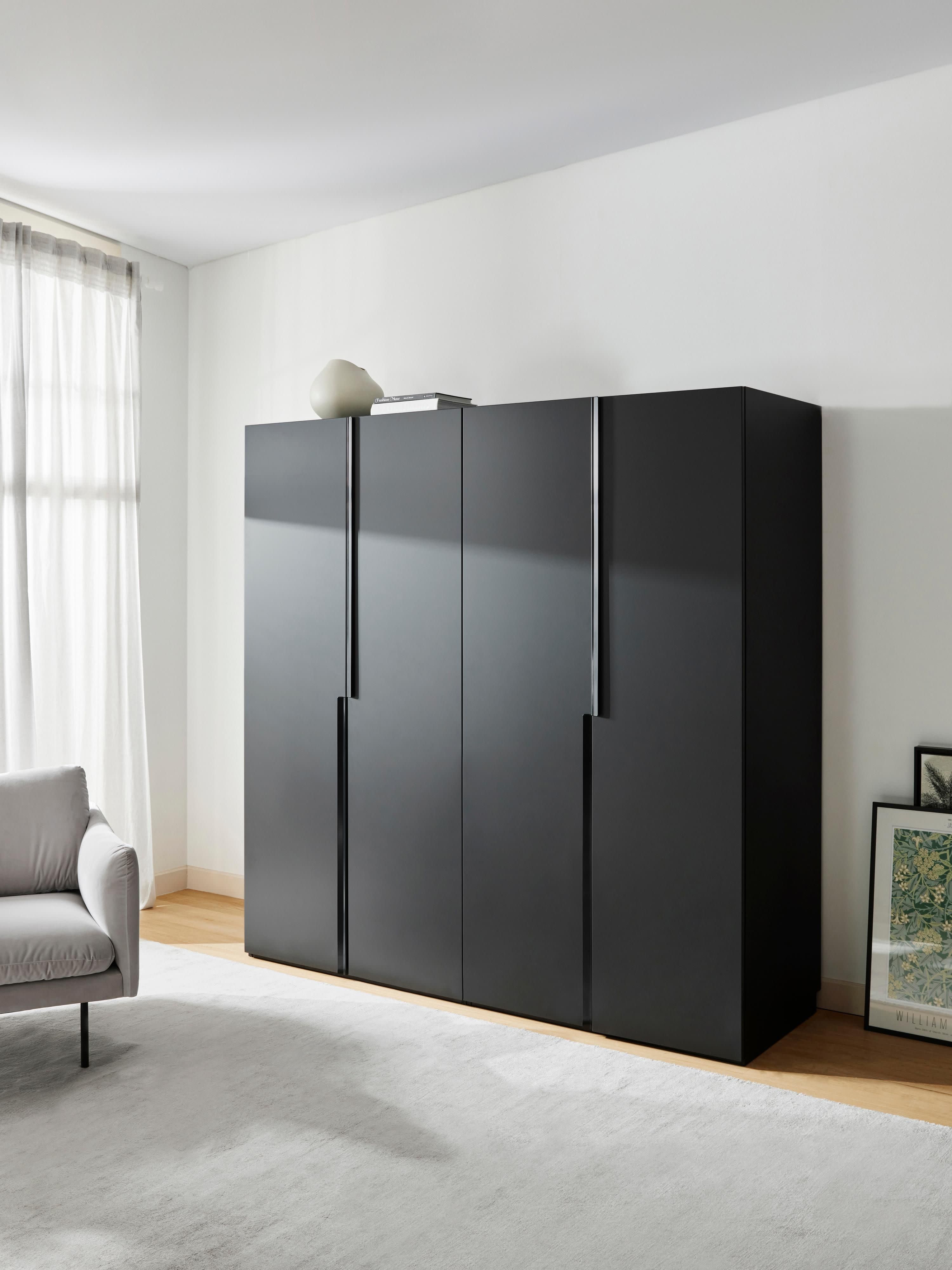 Modulaire draaideurkast Leon, 200 cm breed, in verschillende formaten
