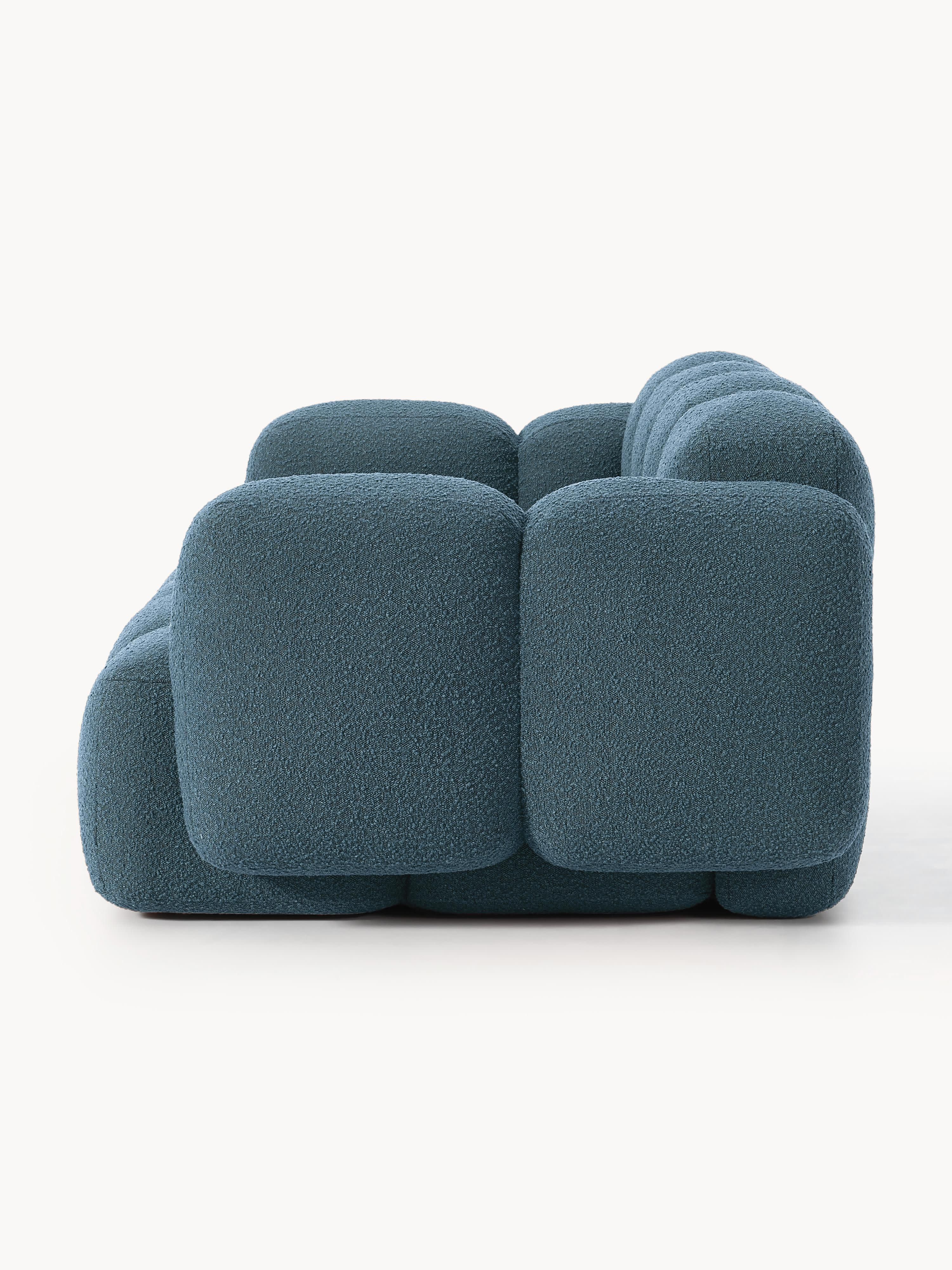 Modulaire bank Tayla (3-zits) van bouclé