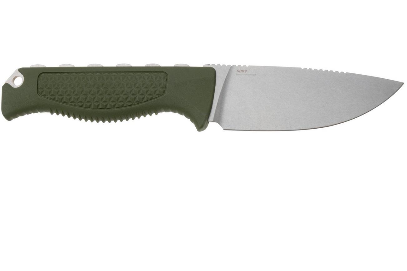 Benchmade Steep Country 15006-01 CPM S30V, Dark Olive SantoPrene, jachtmes