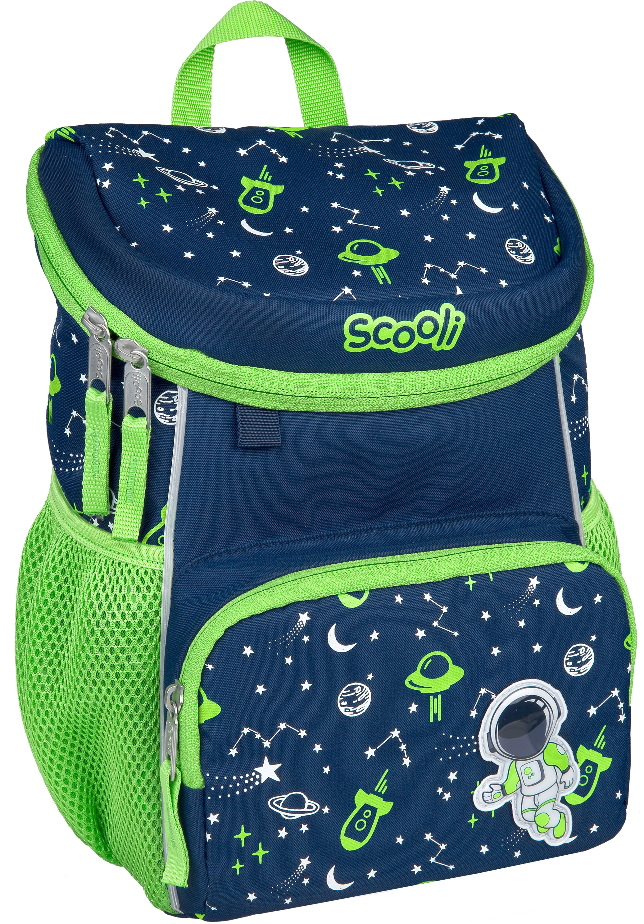 Scooli Kinderrucksack »Mini-Me, Anton Astronaut« Reflektoren