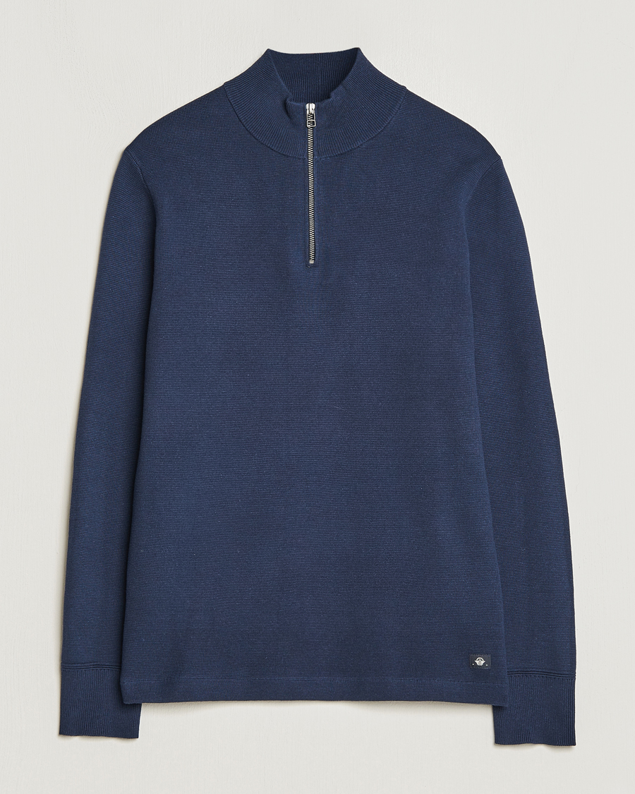 Dockers Half Zip Sweater Navy Blazer