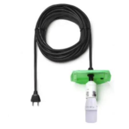 Herrnhuter Sterne Kabel für A13 - 10m E27, mit LED - EU grün