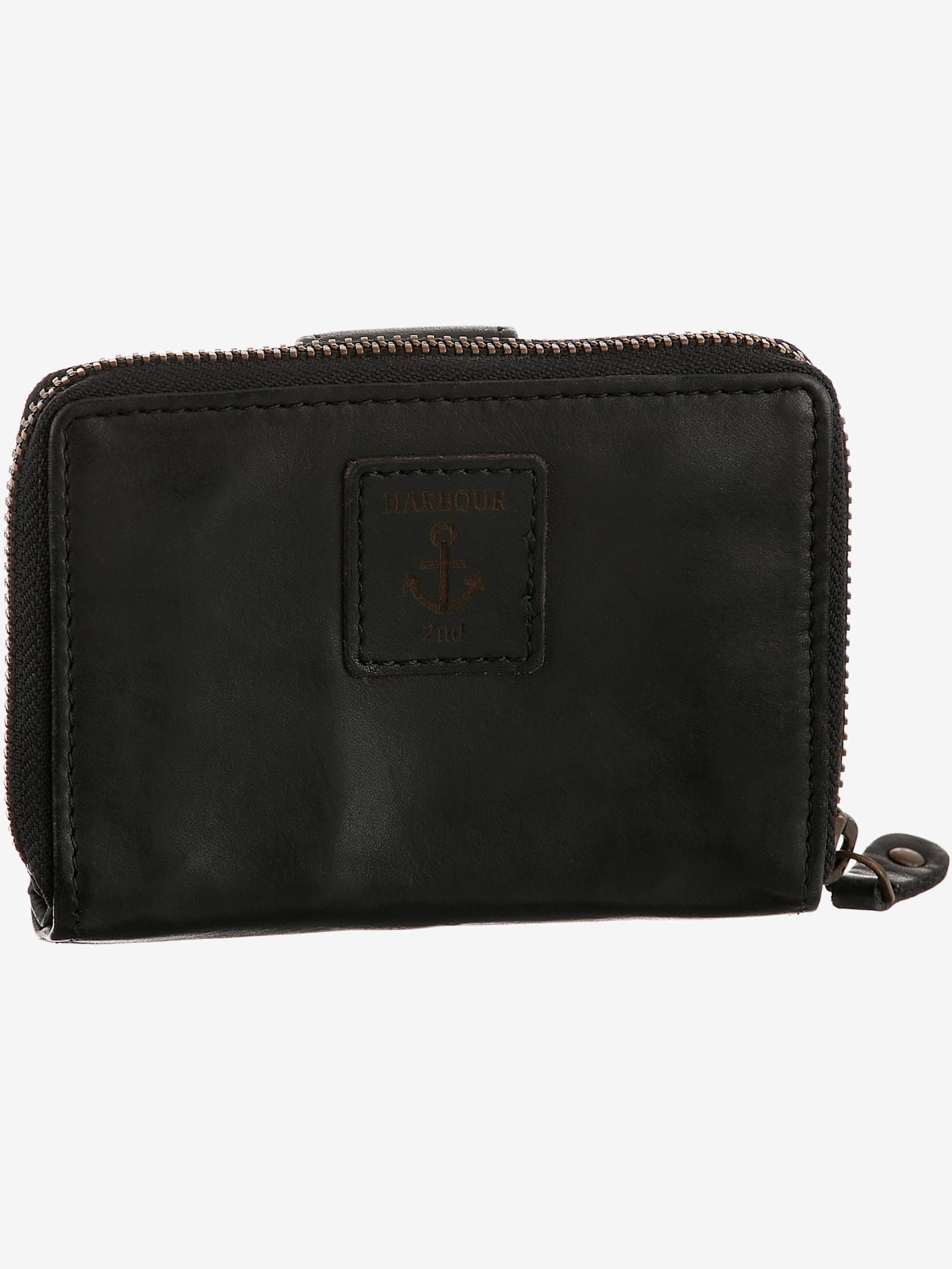 Porte-monnaie en cuir délavé
