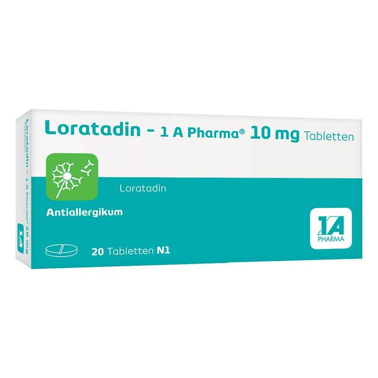 Loratadin 1 A Pharma Tabletten, 20 St