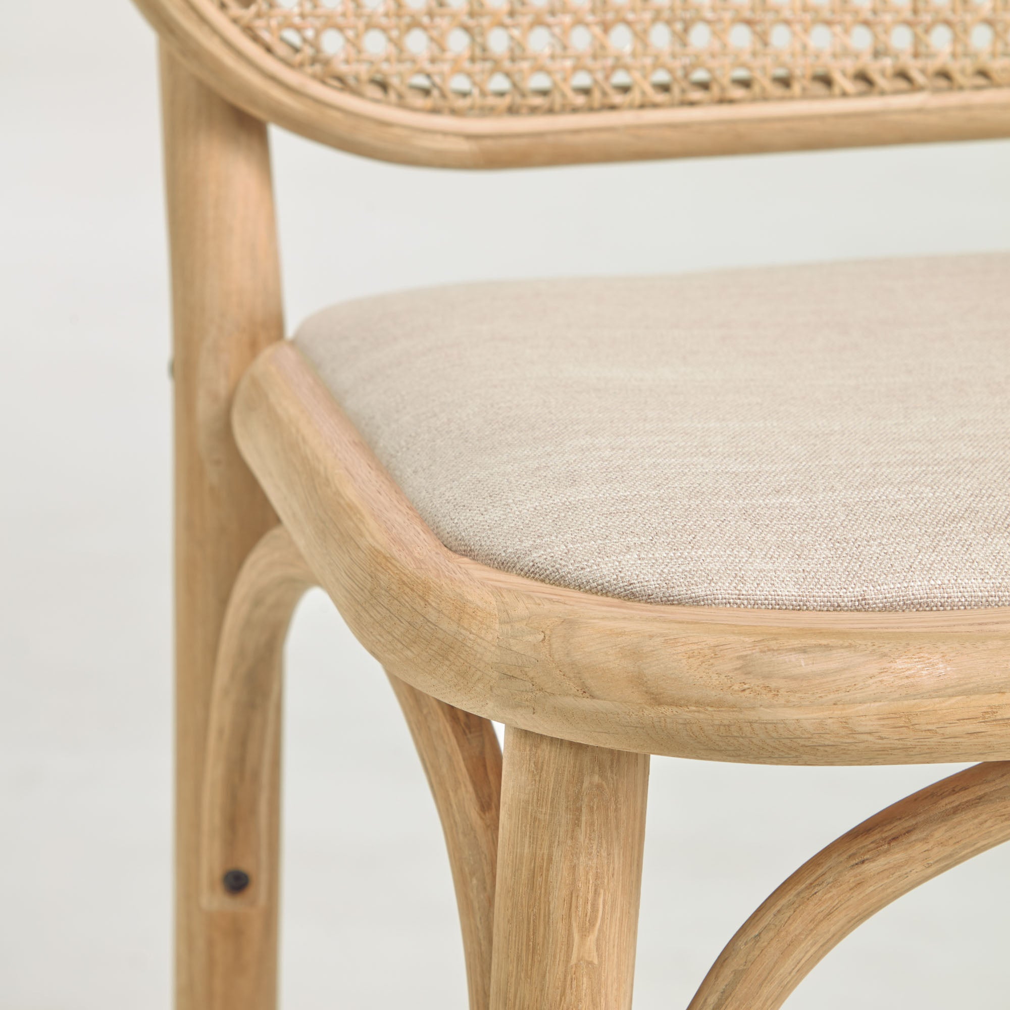 Kave Home Doriane Barkruk - Naturel
