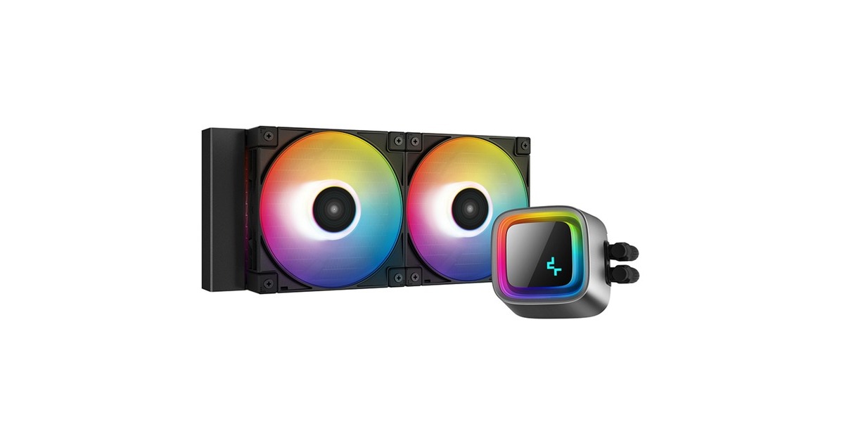 DeepCoolLS520 240 mm waterkoeling  (Zwart)