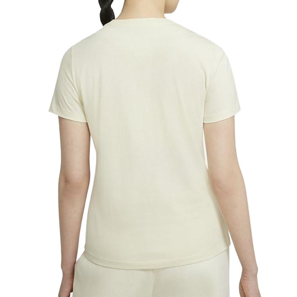 Nike T-Shirt Jaune Femme Nike NSW Icon Clash
