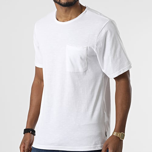 Tee Shirt Poche Roy Blanc