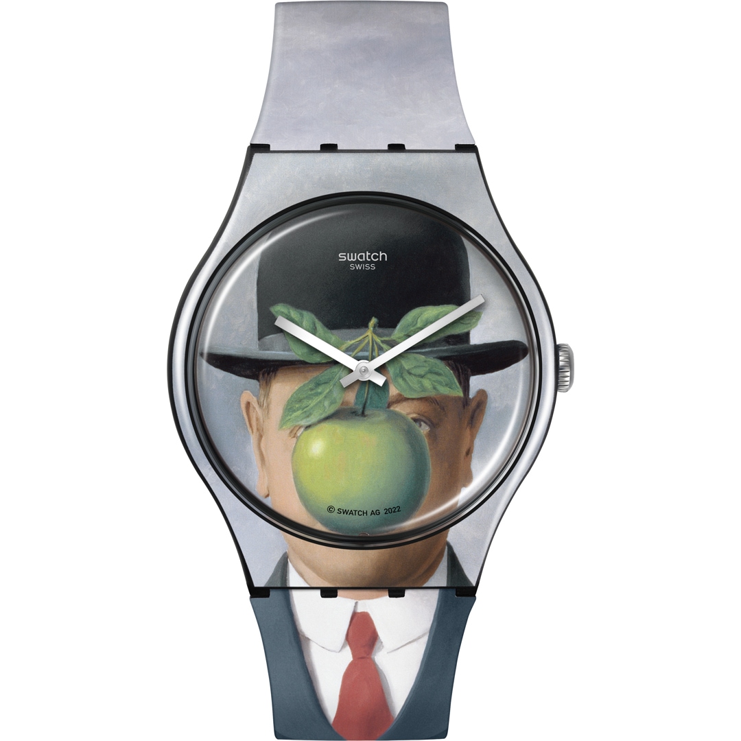 Swatch Original 41 Le Fils de l'homme by René Magritte
