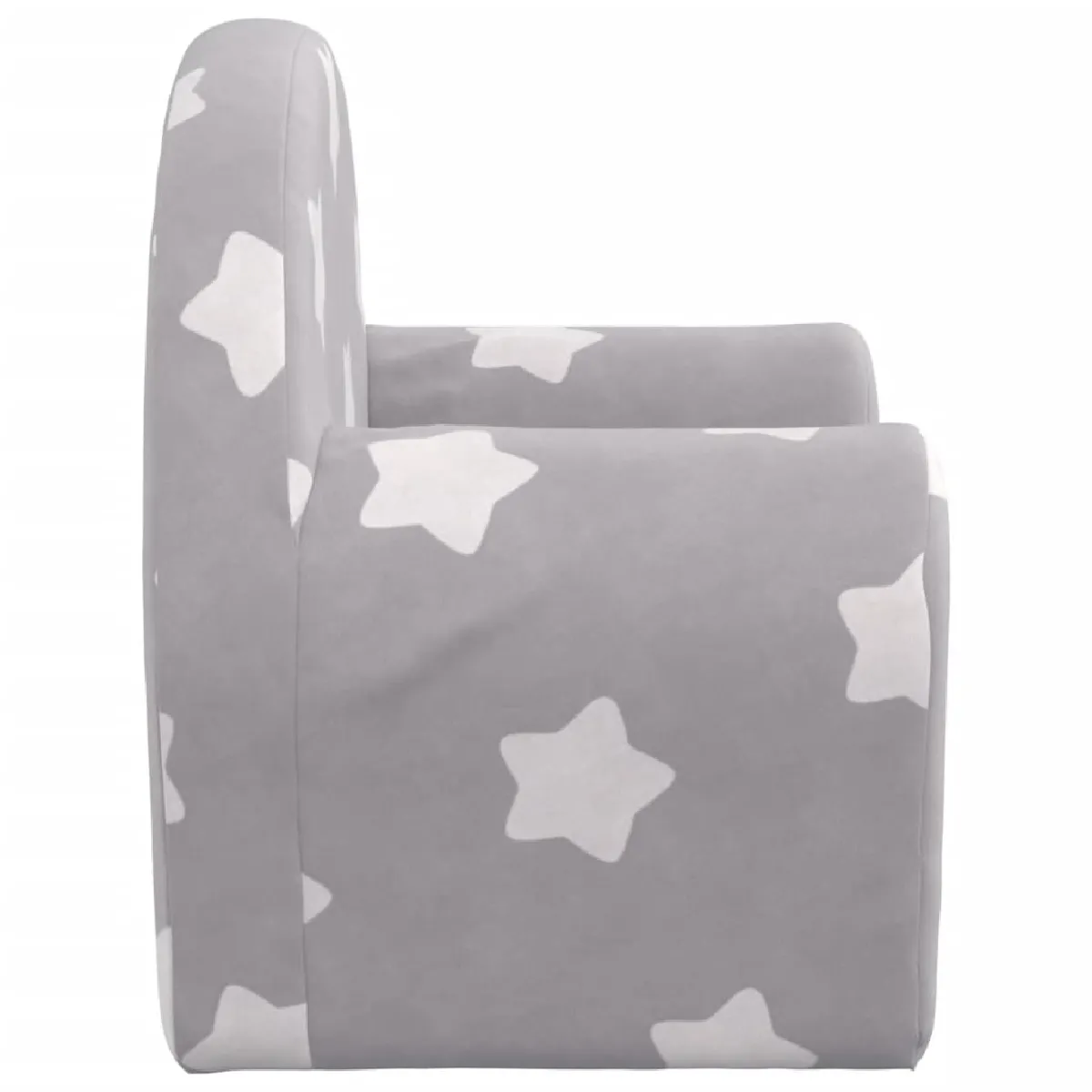 vidaXL Canapé pour enfants - Gris clair