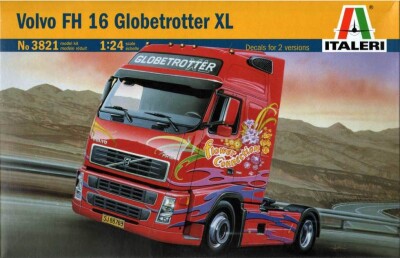 Italeri - Volvo Fh16 Globetrotter Xl Lastbil Byggesæt - 1:24 - 3821