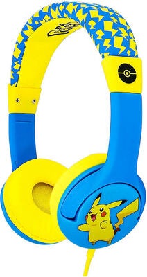 OTL Pokémon Junior On-Ear 85Db Høretelefoner Pikachu