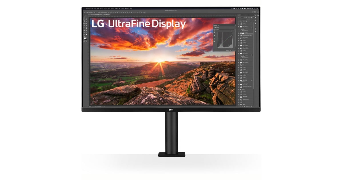 LGErgo IPS Monitor met USB Type-C 31.5