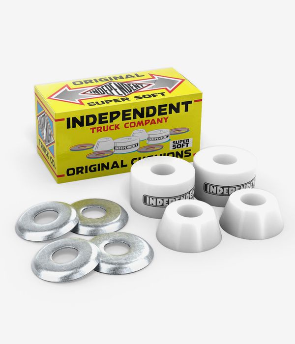 Independent Original Cushions Super Soft Lenkgummi (white) 88A 4er Pack