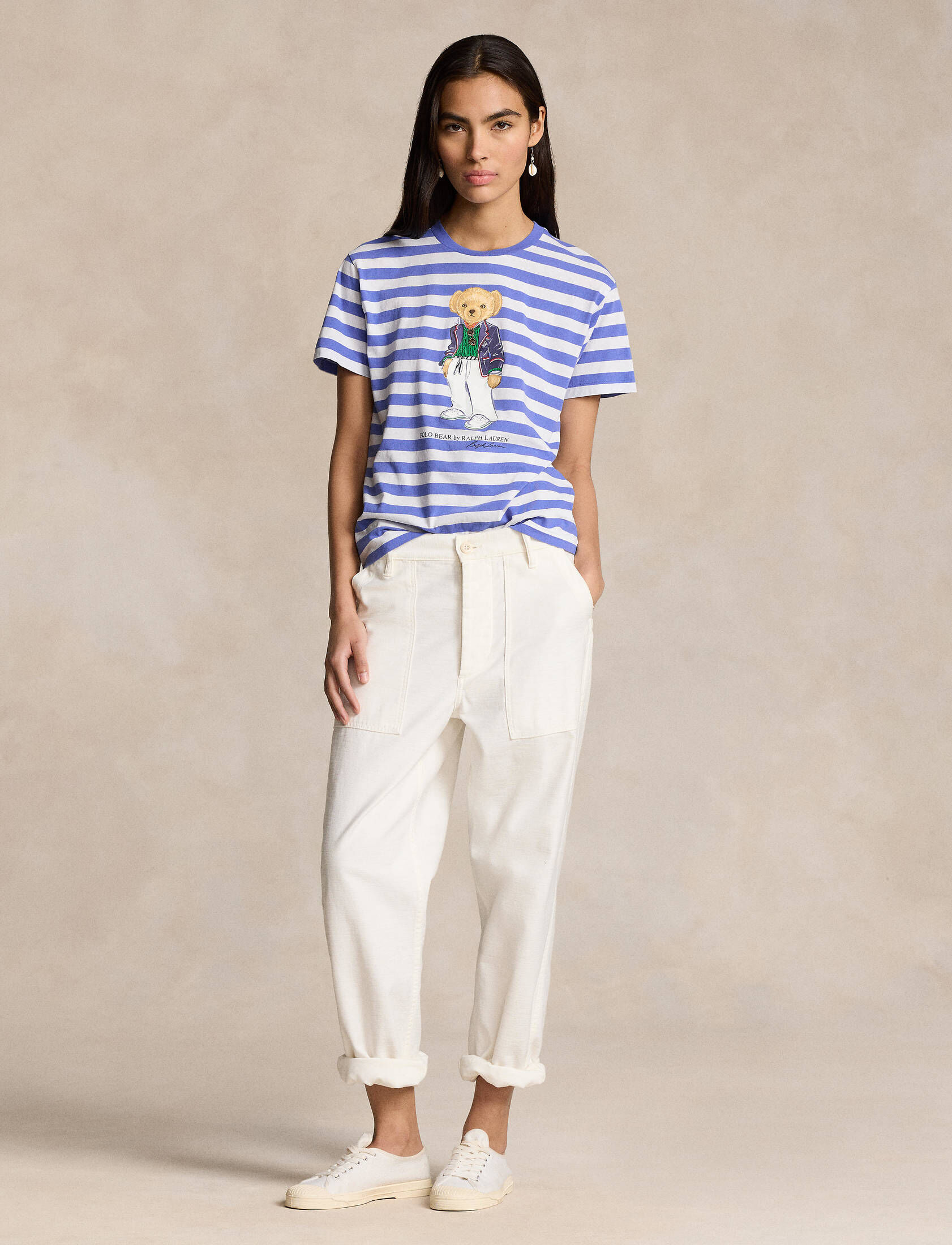 Polo Ralph Lauren| Damen T-Shirt mit Polo Bear