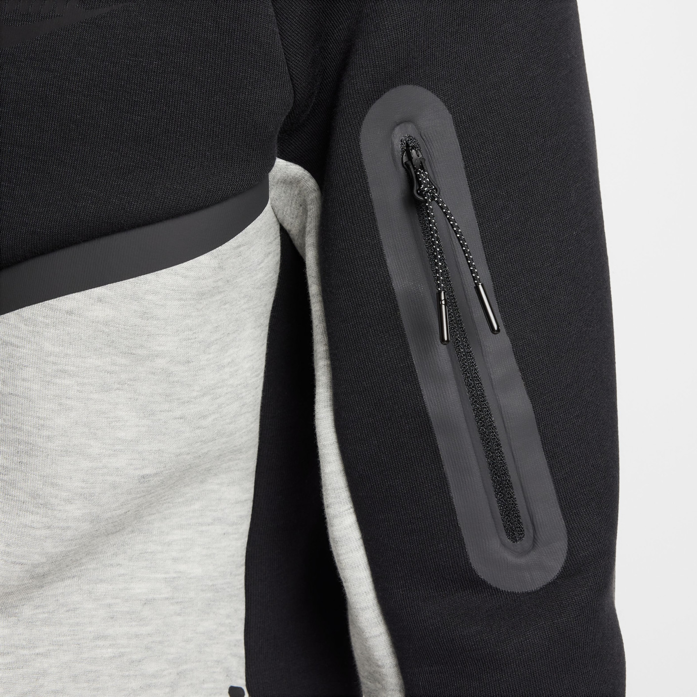 Nike Tech Fleece Sportswear Trainingspak Zwart Lichtgrijs