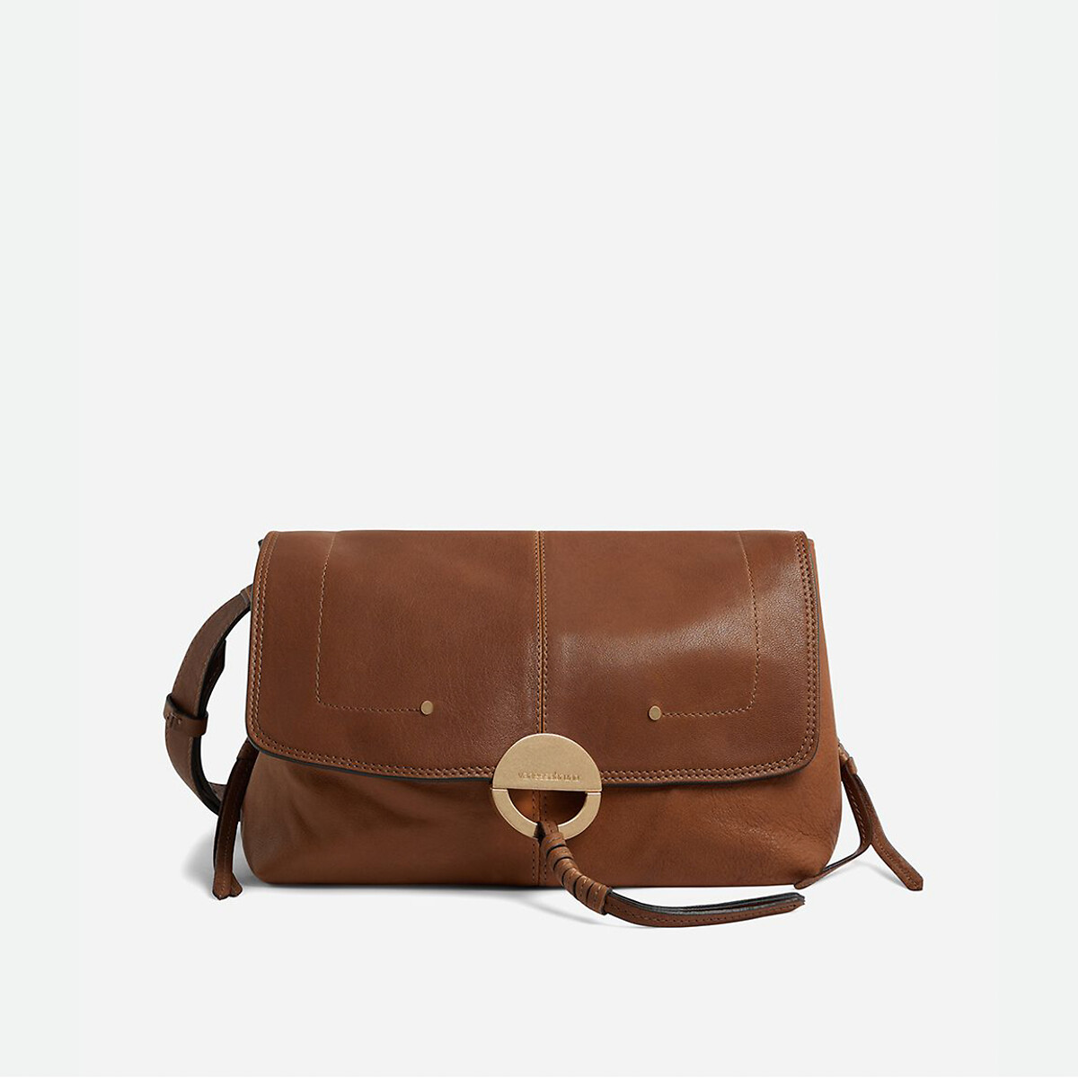 VANESSA BRUNO<br>Bolsa de ombro de couro, Othilia