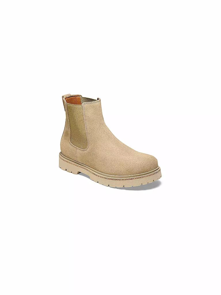 BIRKENSTOCK Chelsea Boots HIGHWOOD SLIP ON MID beige