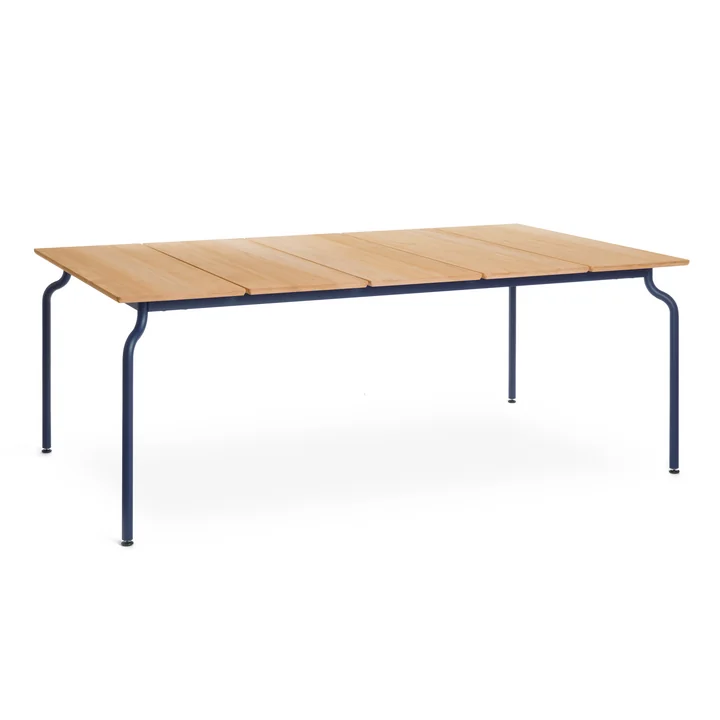 Magis - South Gartentisch, 200 x 120 cm, Teak / nachtblau