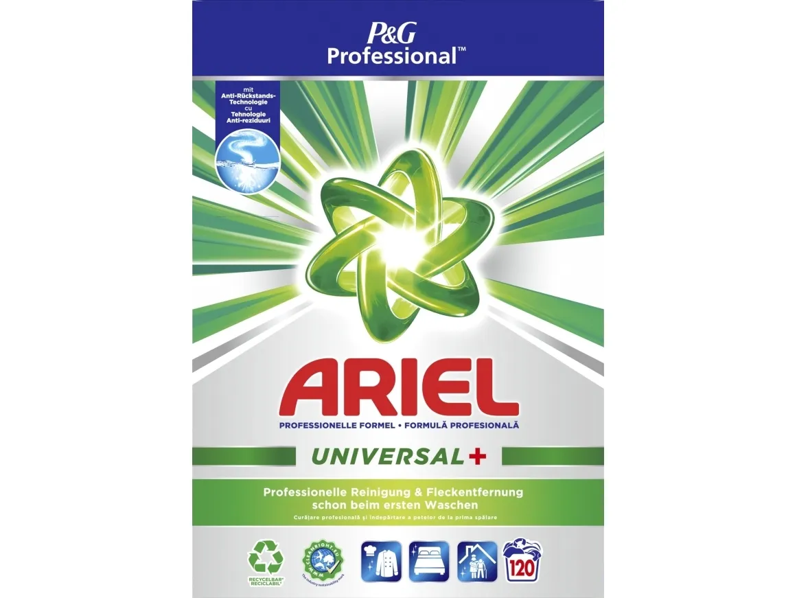Ariel vaskemiddel ARIEL UNIVERSAL   7,2 KG 6294