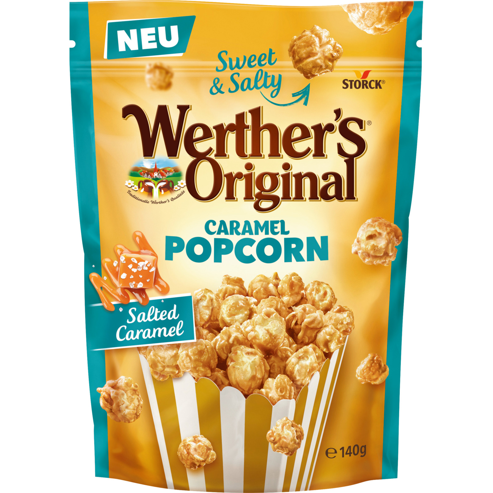 Werther's Popcorn Salted Caramel 140 g
