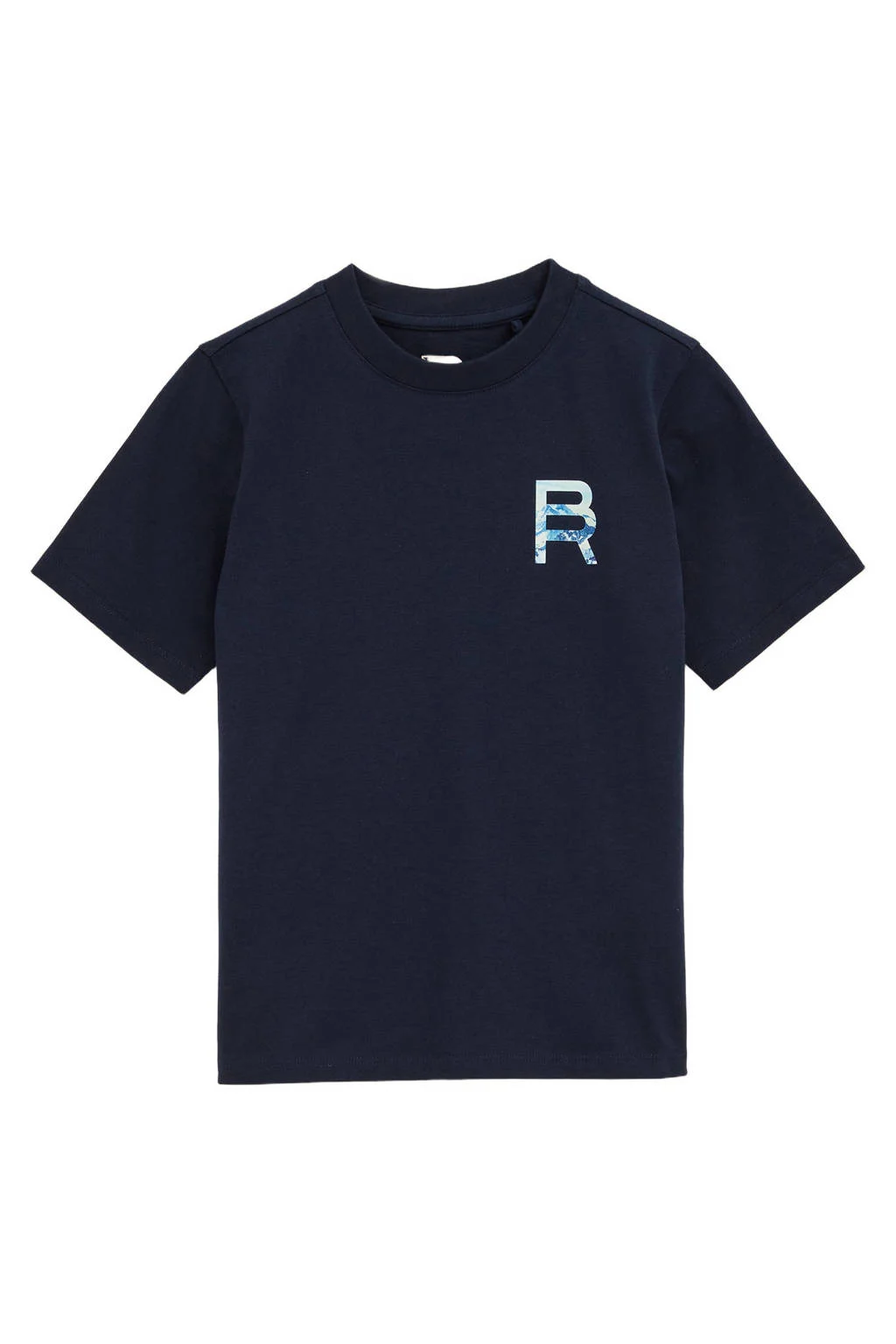 WE Fashion Blue Ridge T-shirt donkerblauw