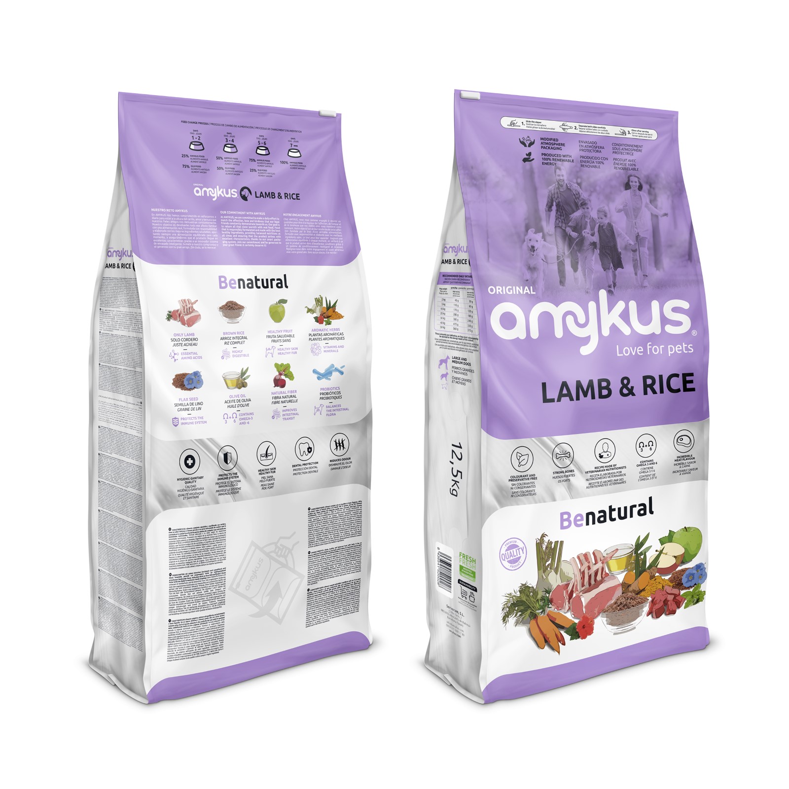 Amykus Original Cordeiro com Arroz