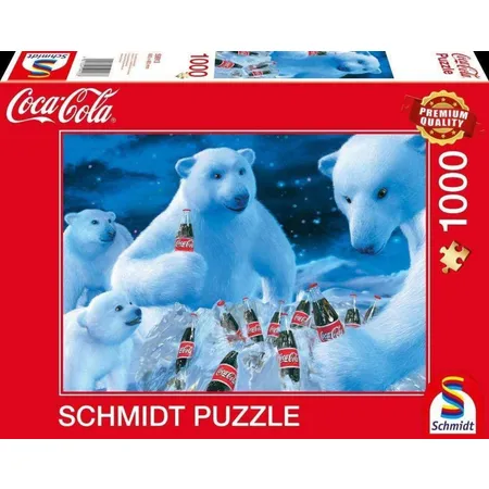 Schmidt Spiele Puzzle - Coca Cola, 1000 teile