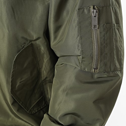 Veste Bomber Vert Kaki