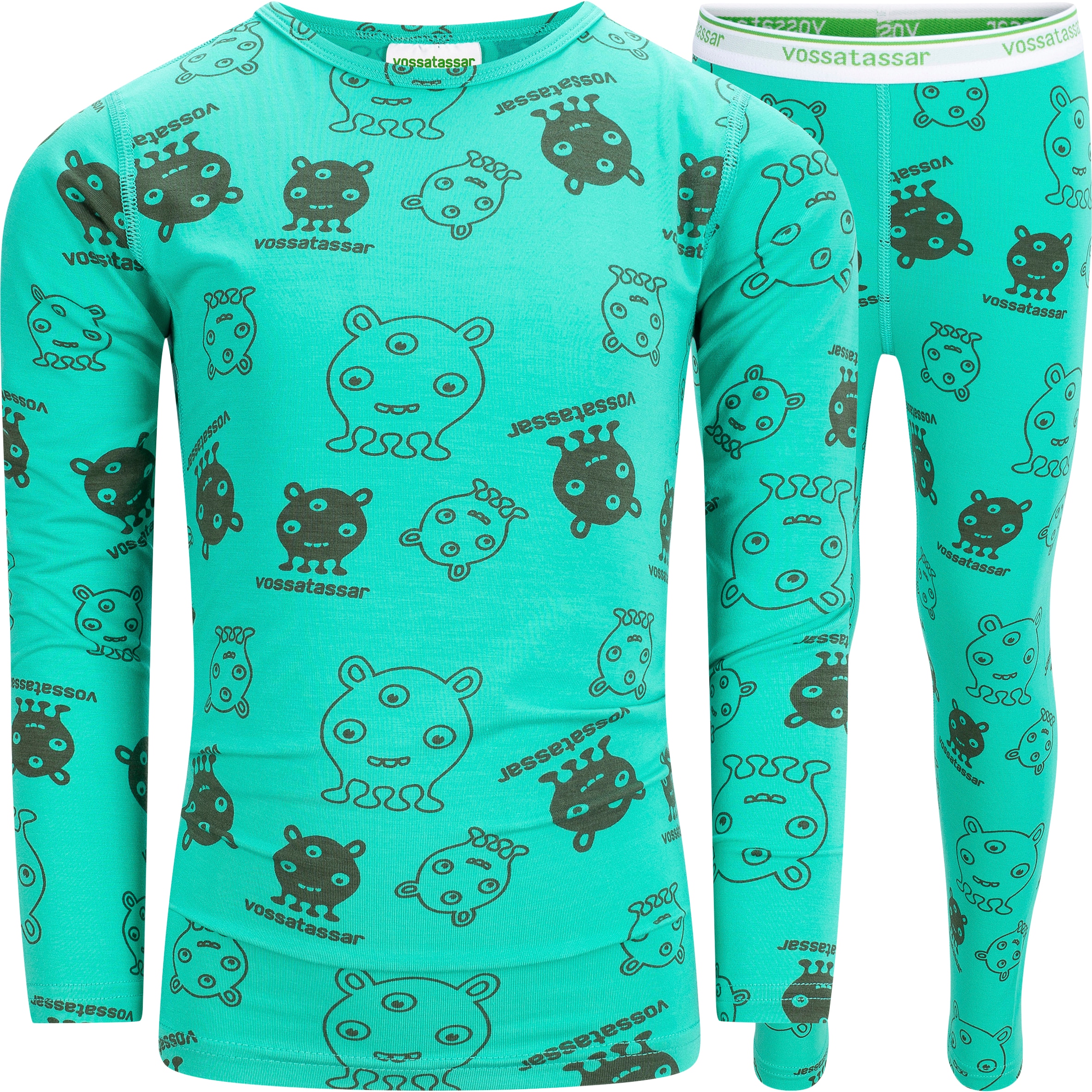 Vossatassar Tass Baselayer Set<br>Herlig mykt bambussett, trøye og longs!
