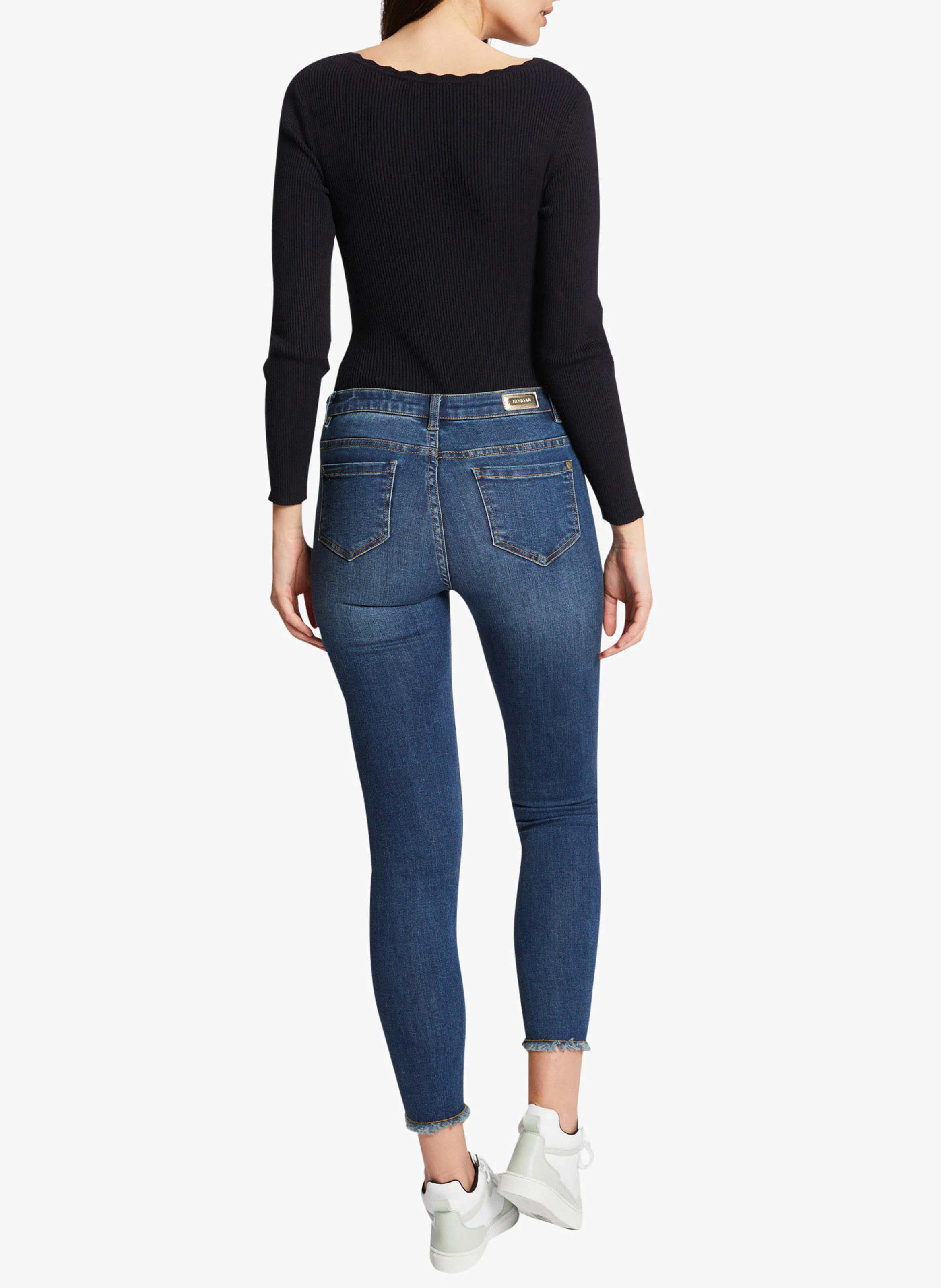 MCLODI - Tee-shirt col V| Bleu