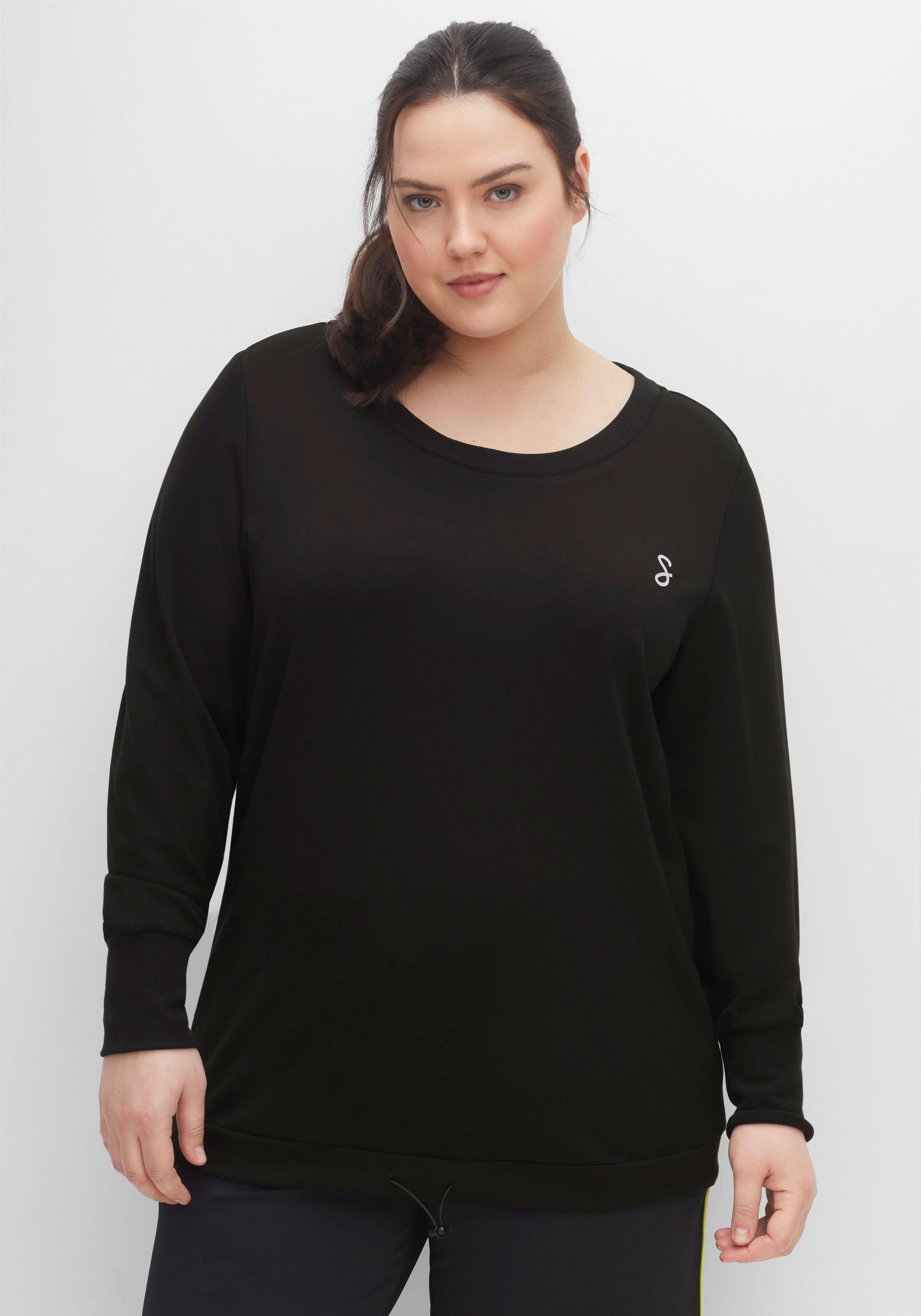 Funktions-Sweatshirt mit Tunnelzug