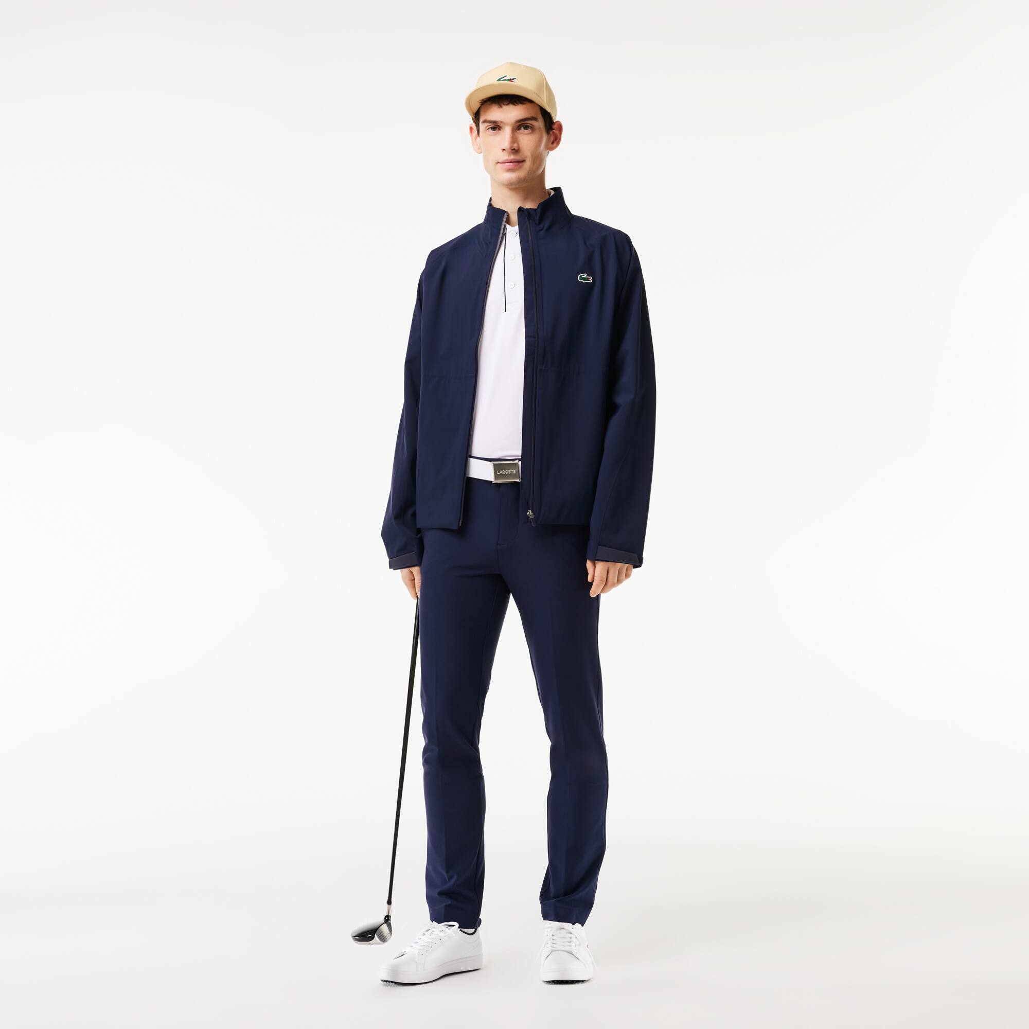 Coupe-vent imperméable zippé homme Lacoste Golf Manteaux & Vestes - Bleu - Lacoste - Homme