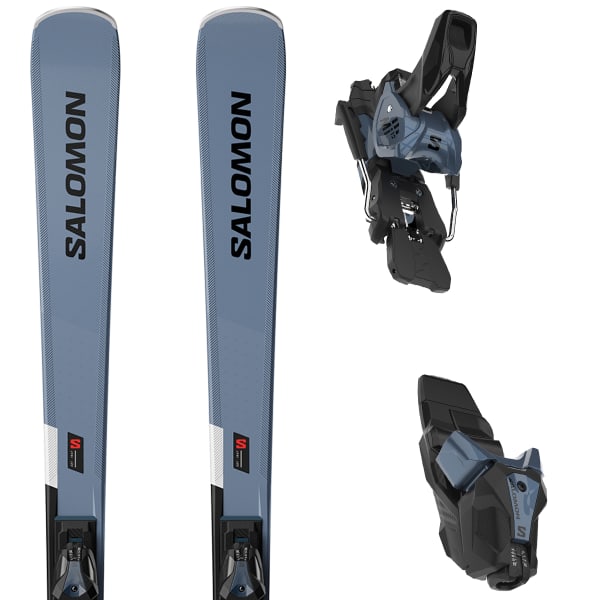 Pack ski SALOMON S/MAX 10 + MI12 GW F80 COPEN BLUE / BLACK / WHITE