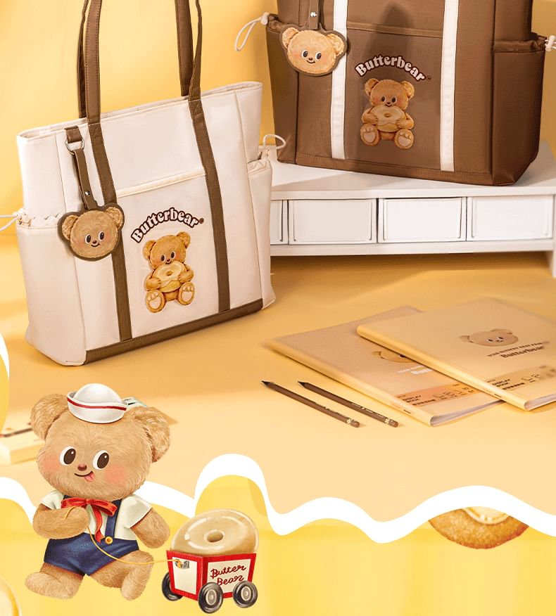 Butterbear - Tote Bag met Butterbear-print