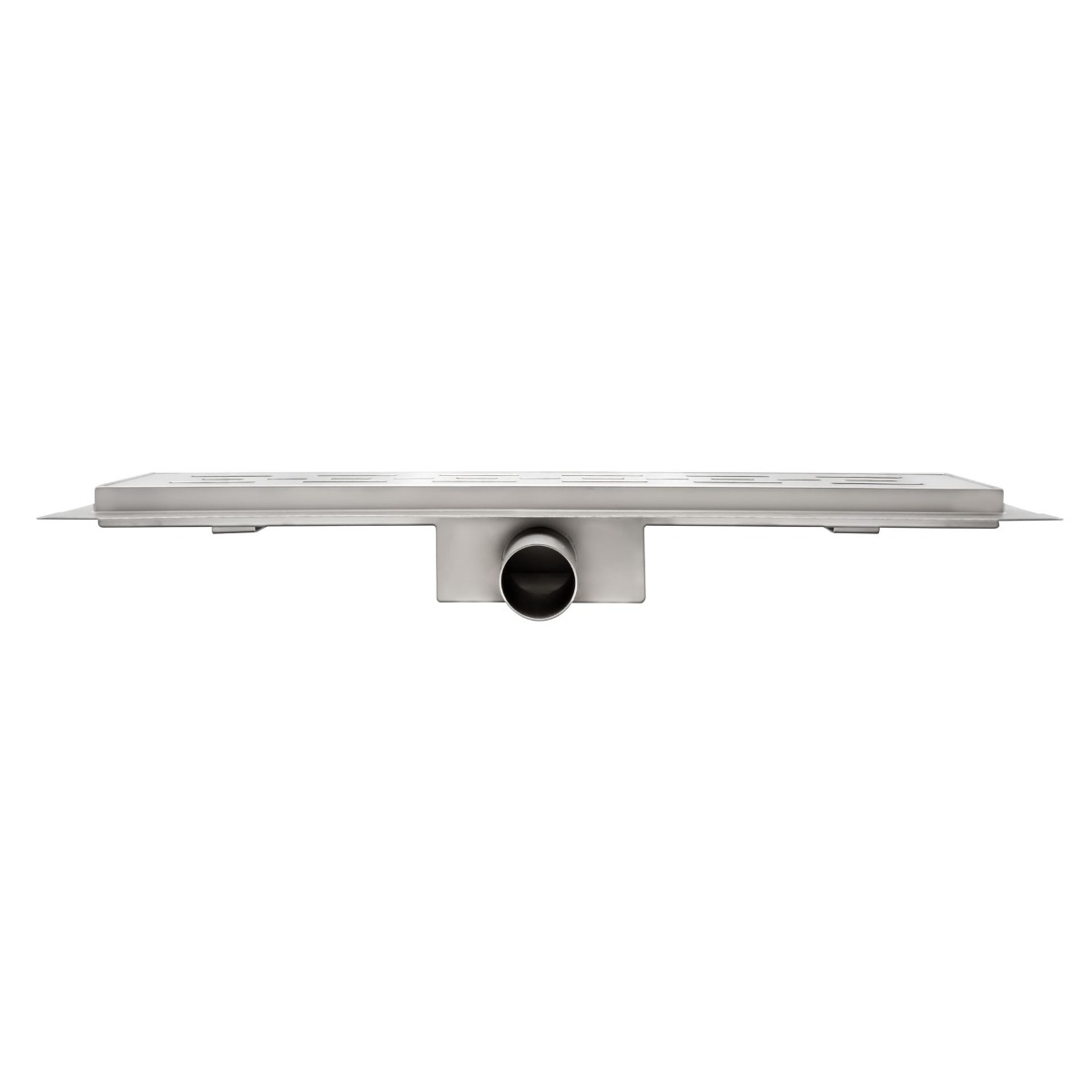 Mueller Duodrain douchegoot met tegelrooster 100x7cm RVS