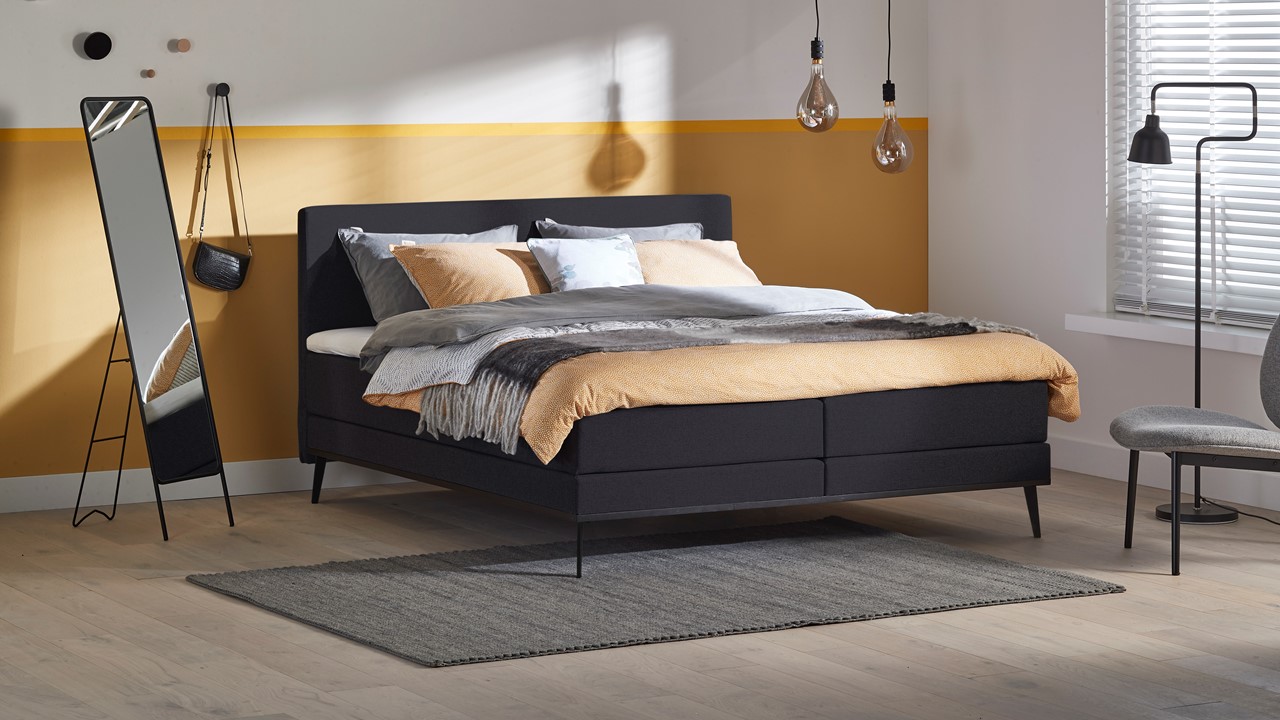 Boxspring Viggo adore antraciet