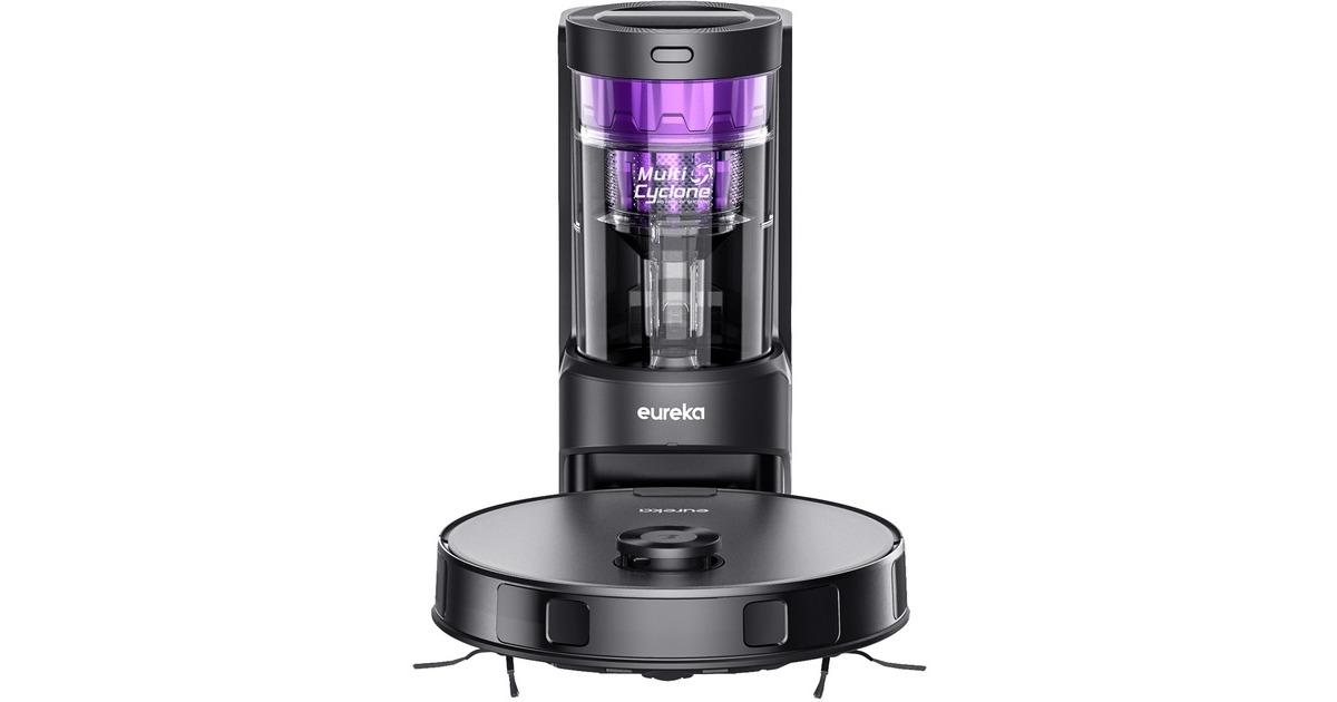 EurekaE10s Robotstofzuiger  (Zwart, met dweilfunctie )