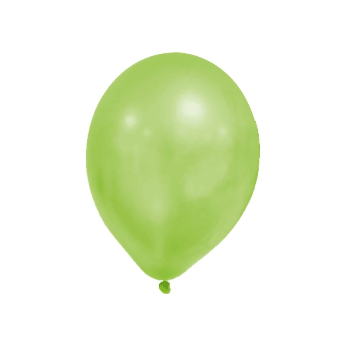 Groene Ballonnen Metallic Pastel Leeg 8st