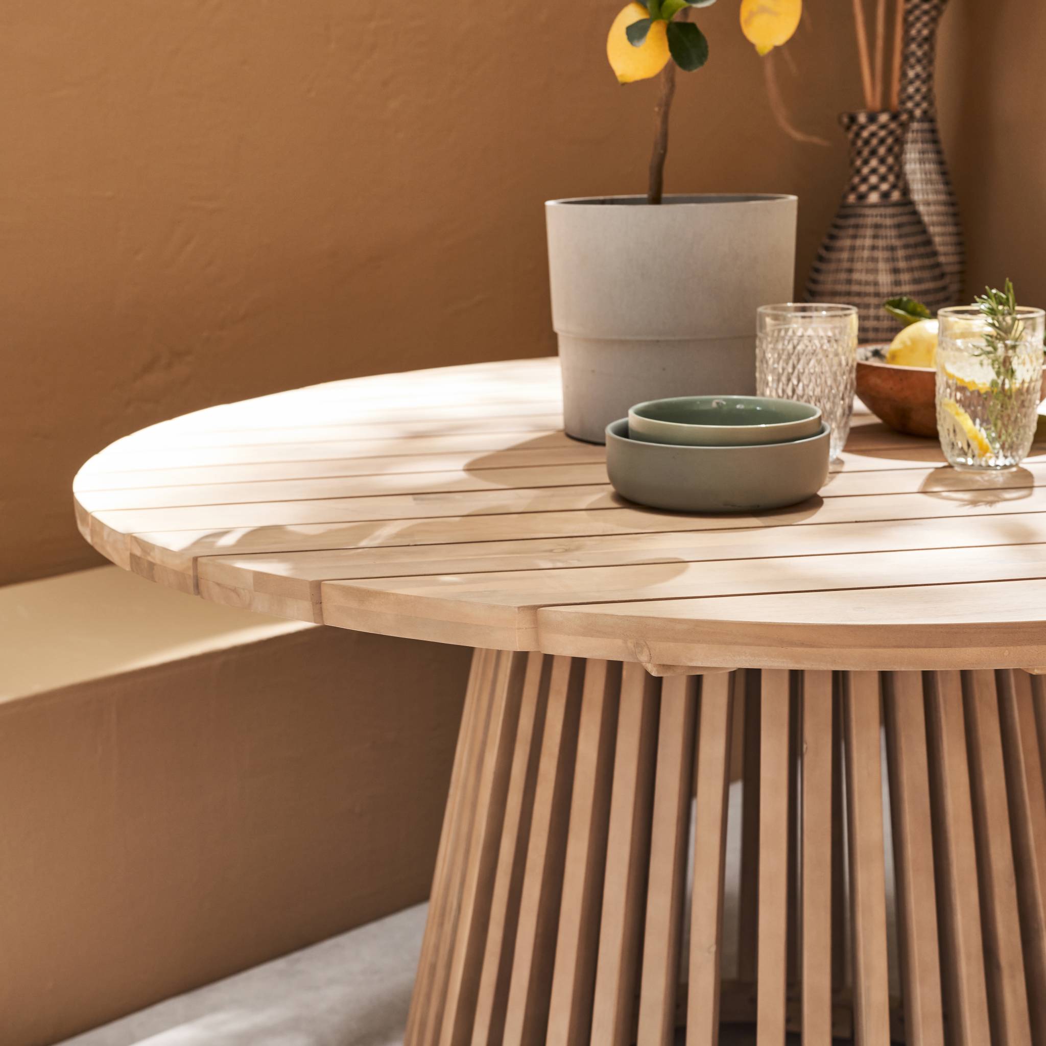 sweeek - Eettafel, 4 zitplaatsen, binnen|buiten