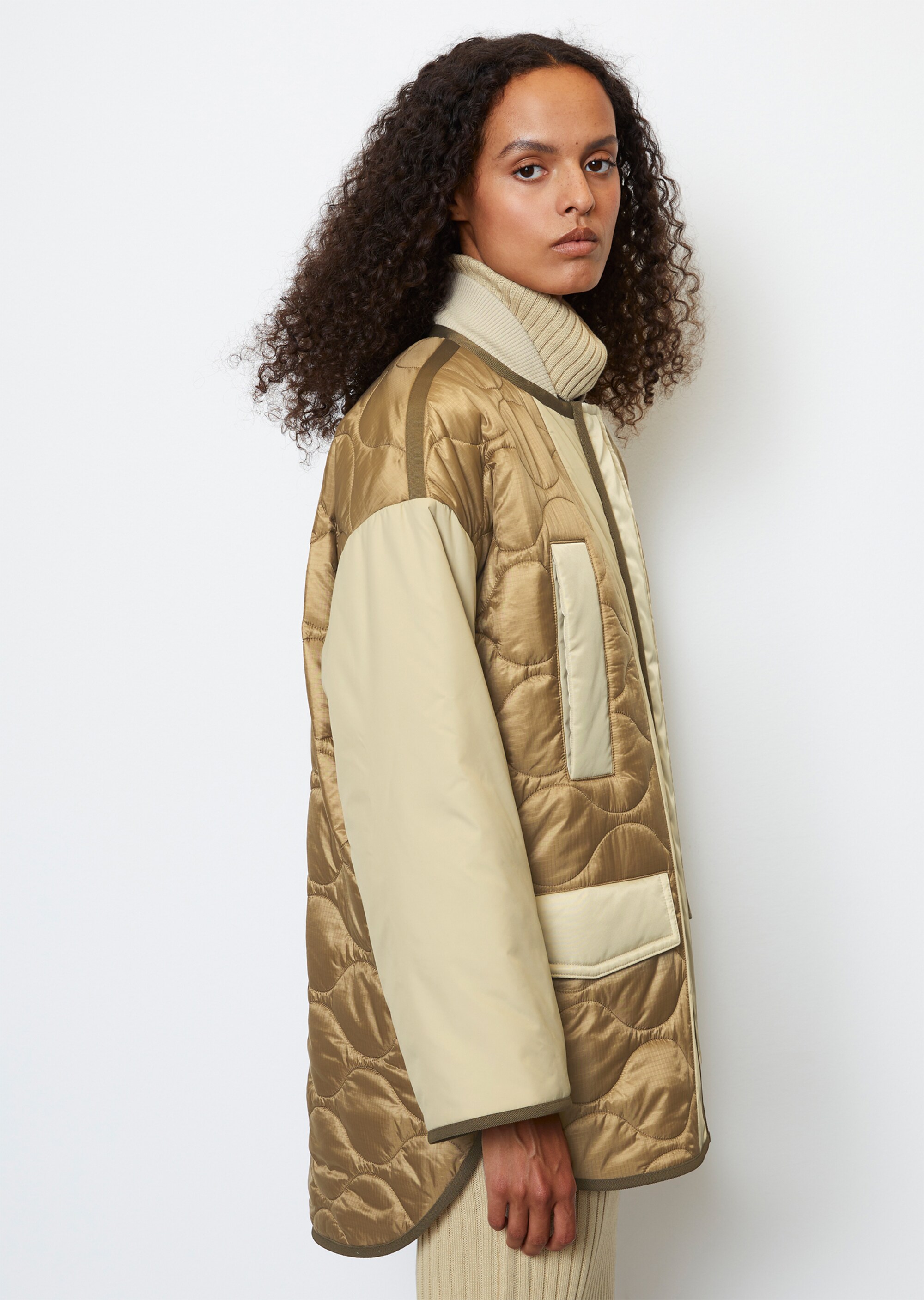 MO'P X CHEVIGNON Steppjackeaus recyeltem Nylon