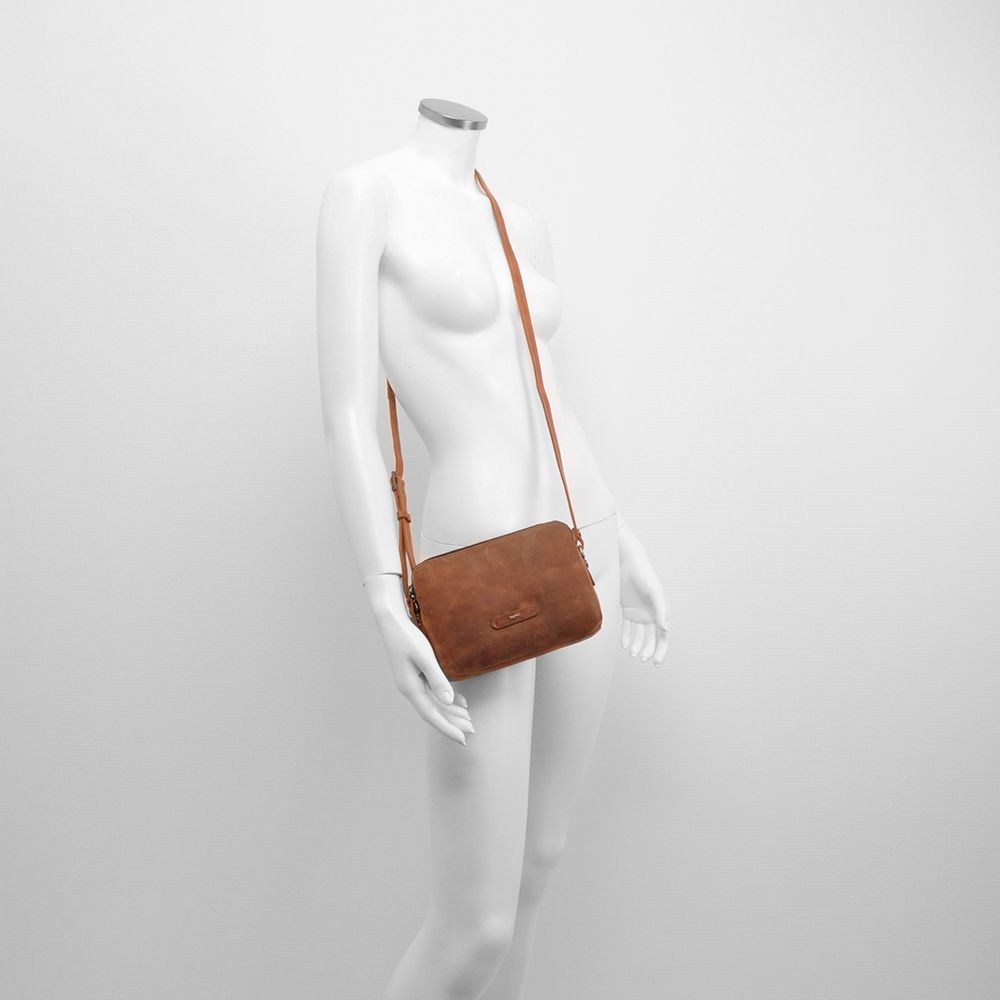 Berba Barbarossa Crossbody Tas Coffee